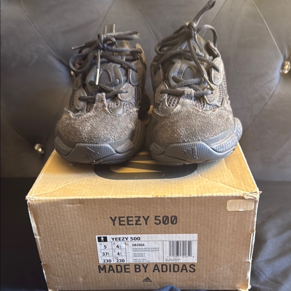 Adidas Black Sneakers Yeezy 500